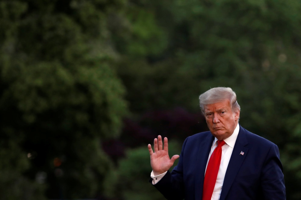 USA's præsident, Donald Trump, meddelte fredag, at hans land trækker støtten til WHO, hvilket vækker bekymring også fra dansk side. (Arkivfoto)