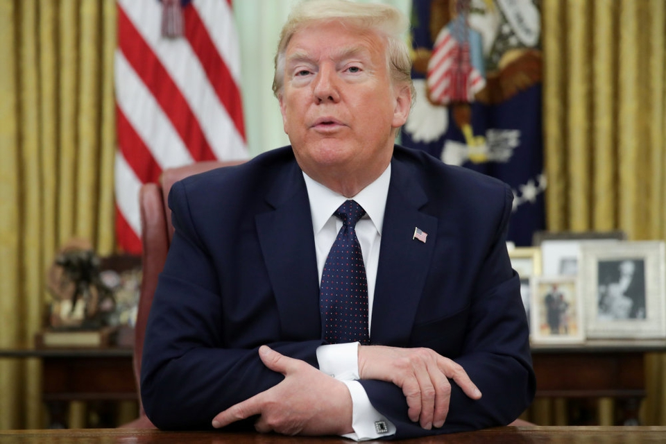 Censureringen af Trumps tweet er det seneste nye i en eskalerende konflikt mellem præsidenten og Twitter. Natten til fredag underskrev han et dekret, som giver mulighed for at ændre i en lov, der beskytter sociale medier. (Arkivfoto)