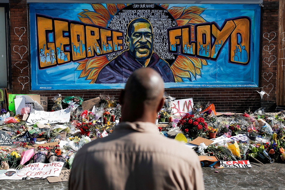 George Floyd skal begraves 9. juni i Houston i Texas, hvor han voksede op. (Foto: Carlos Barria/Reuters/Ritzau Scanpix)