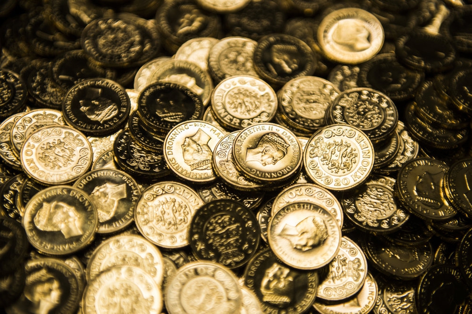 Pengene væltede ind på de offentlige finanser sidste år, hvor indtægter fra skat på pensionsafkast var med til at give det største overskud siden 2007. (Arkivfoto)