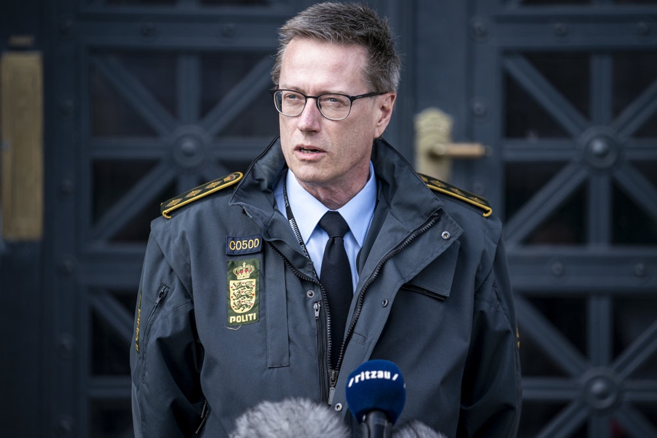 Rigspolitichef Thorkild Fogde er bekymret over resultatet af en undersøgelse af kriminalitetsofres tilfredshed med politiet. (Arkivfoto)