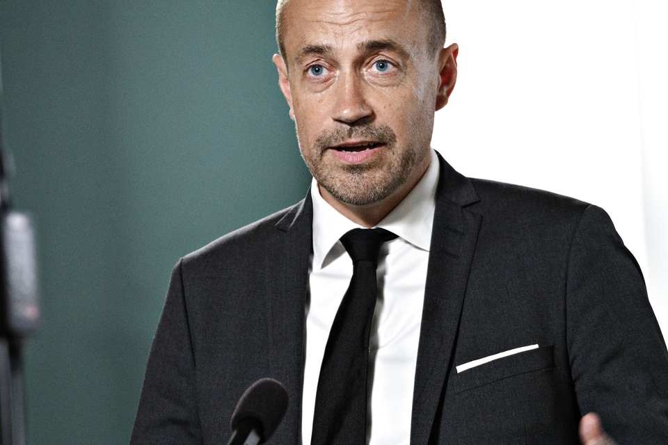 Sundheds- og ældreminister Magnus Heunicke (S), da Regeringen og Kommunernes Landsforening - KL præsenterer økonomiaftale om kommunernes økonomi for 2021 på et pressemøde i Finansministeriet fredag den 29. maj 2020. (Foto: Philip Davali/Ritzau Scanpix)