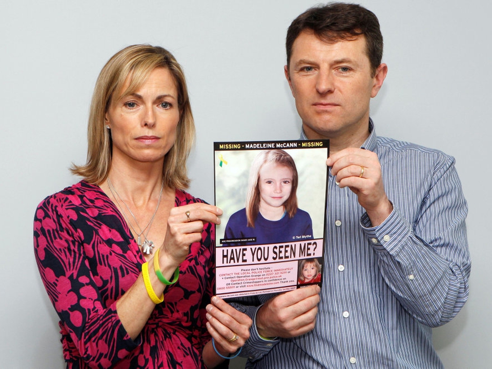 Kate og Gerry McCann har søgt svar på, hvad der skete med deres datter, efter at hun forsvandt fra familiens ferielejlighed i Portugal i 2007. I sidste uge kom der potentielt afgørende nyt, da en tysk mand blev udpeget som ny hovedmistænkt i sagen. (Arkivfoto).