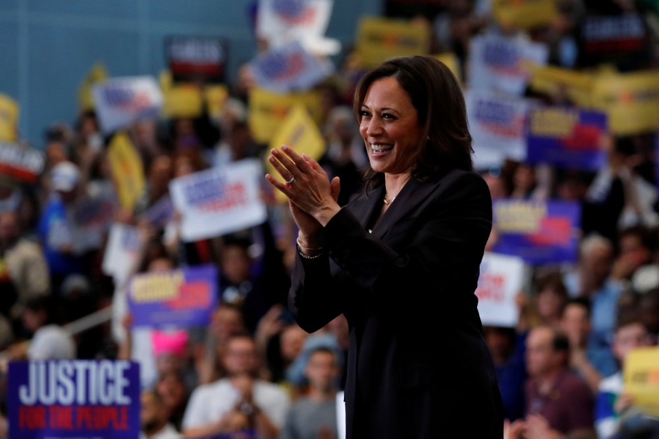 Senator Kamala Harris bliver Joe Bidens vicepræsident, såfremt at han vinder det kommende præsidentvalg. (Arkivfoto)