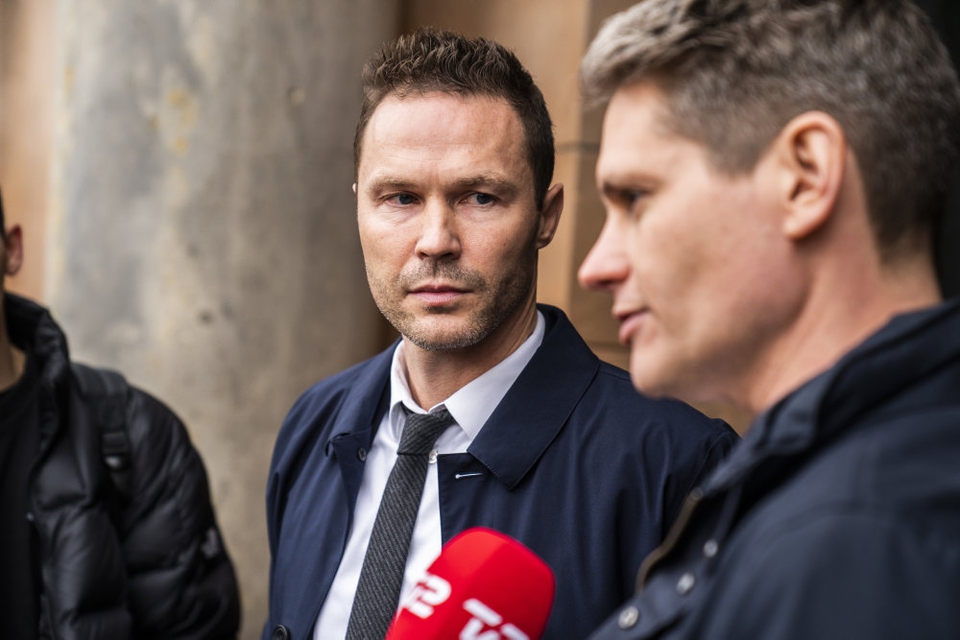 Anklagerne Lasse Biehl og Emil Folker fra henholdsvis Københavns Politi og Statsadvokaten i København. De har ført sagen mod Loyal To Familia i Københavns Byret, som fredag har afsagt dom. (Foto: Martin Sylvest/Ritzau Scanpix 2019)