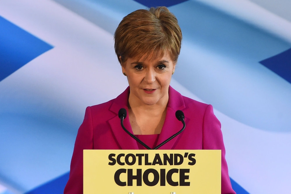 Skotterne sagde i 2014 nej til løsrivelse, men det forestående brexit giver anledning til en ny folkeafstemning, siger lederen af Det Skotske Nationalparti, Nicola Sturgeon.