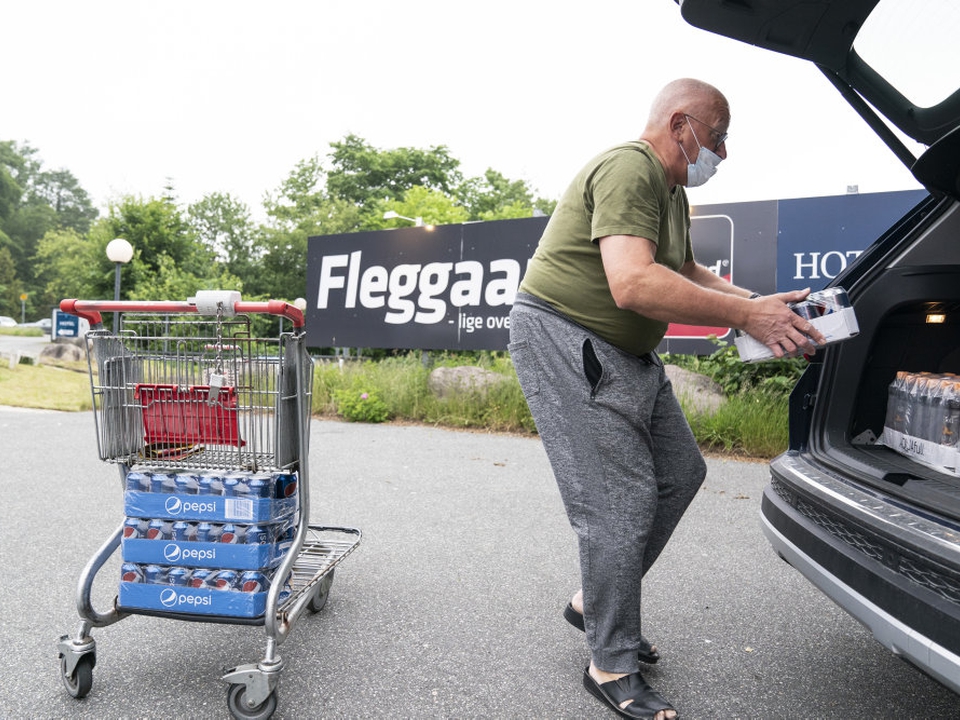 Flere danskere har været en tur over grænsen for at handle, efter at det fredag igen blev muligt.