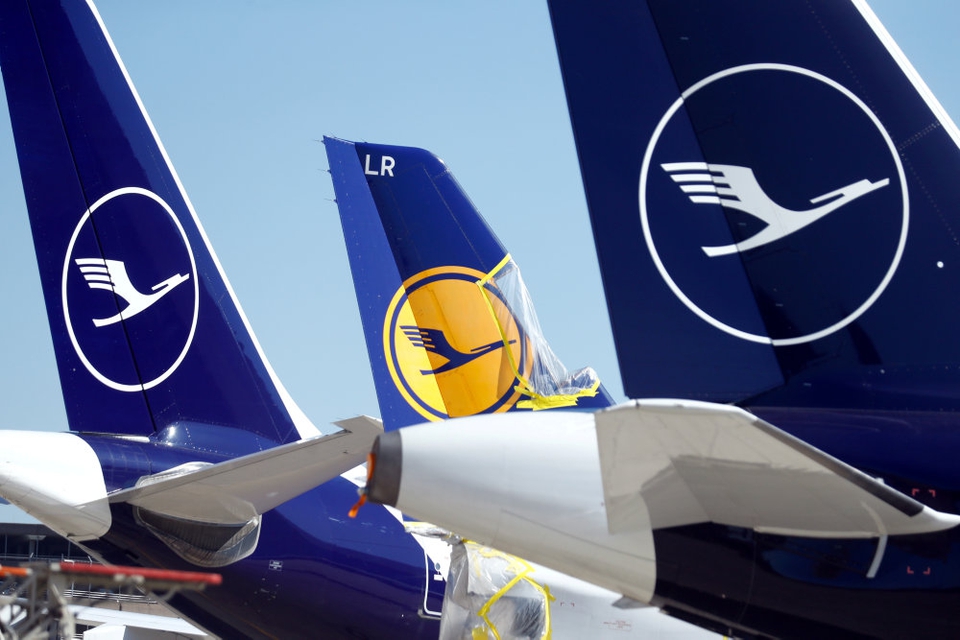 Den tyske forbundsregering og luftfartsselskabet Lufthansa nåede mandag til enighed om en redningspakke til over 67 milliarder kroner. (Arkivfoto)