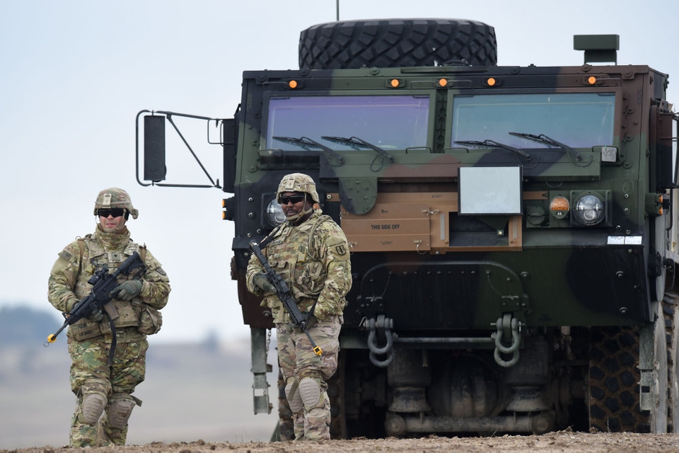 En amerikansk soldat er blevet sigtet for at planlægge et bagholdsangreb mod sin egen enhed. Soldaterne på billedet her har intet med historien at gøre. (Arkivfoto)