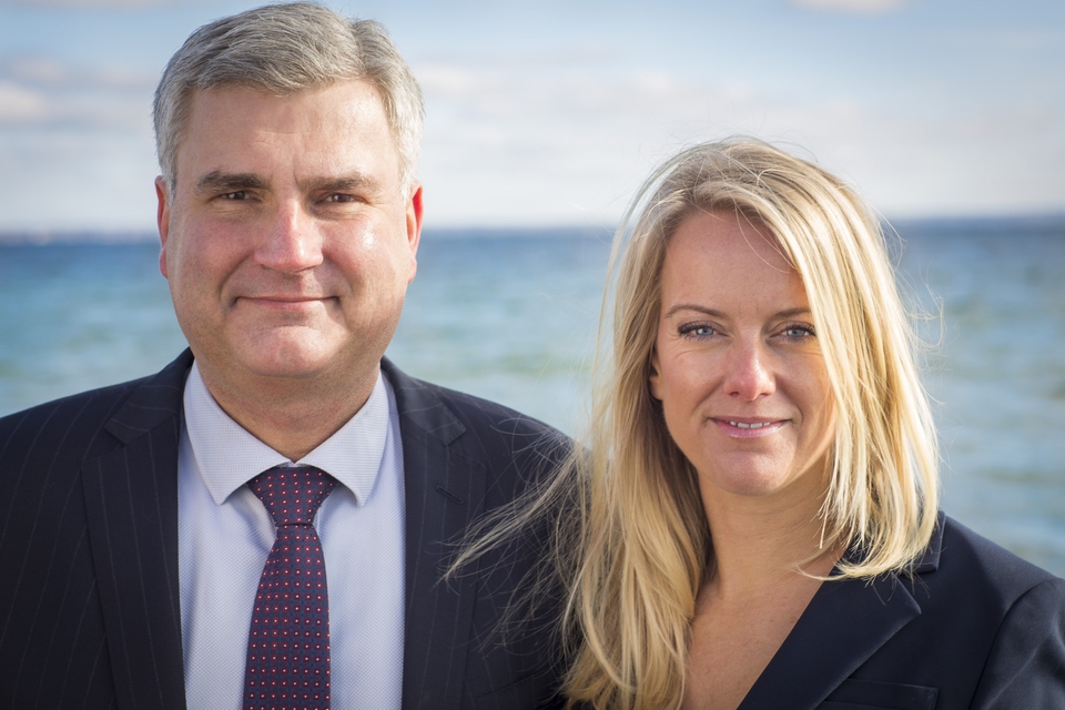 Nye Borgerliges partistiftere og frontfigurer, Peter Seier Christensen og Pernille Vermund. (Foto: PR-foto)