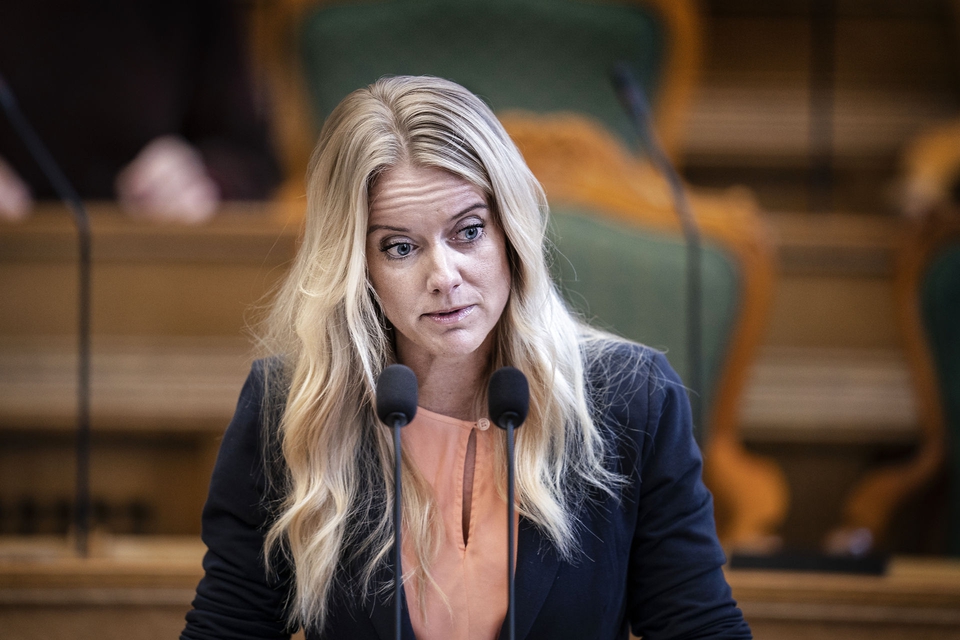 - Skyldes det bare, at det egentlig er ét fedt, hvad man som medlem af Nye Borgerlige siger - bare det giver stemmer?, spørger Amalie Lisbjerg i et læserbrev. (Foto: Liselotte Sabroe/Ritzau Scanpix)