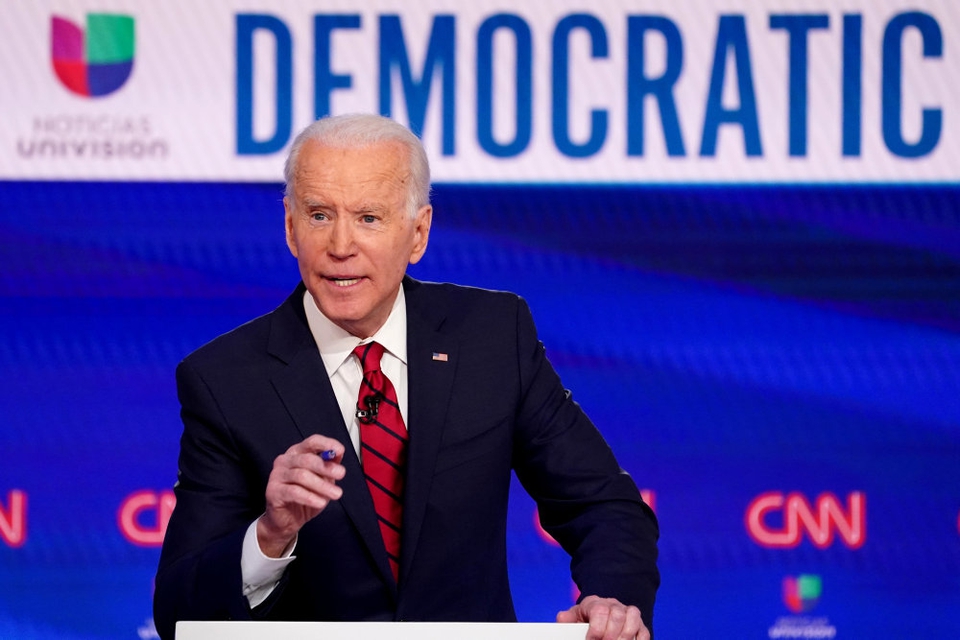 Joe Biden vinder Demokraternes primærvalg på Hawaii. Afstemningen skete via brev på grund af coranavirussituationen. (Arkivfoto).