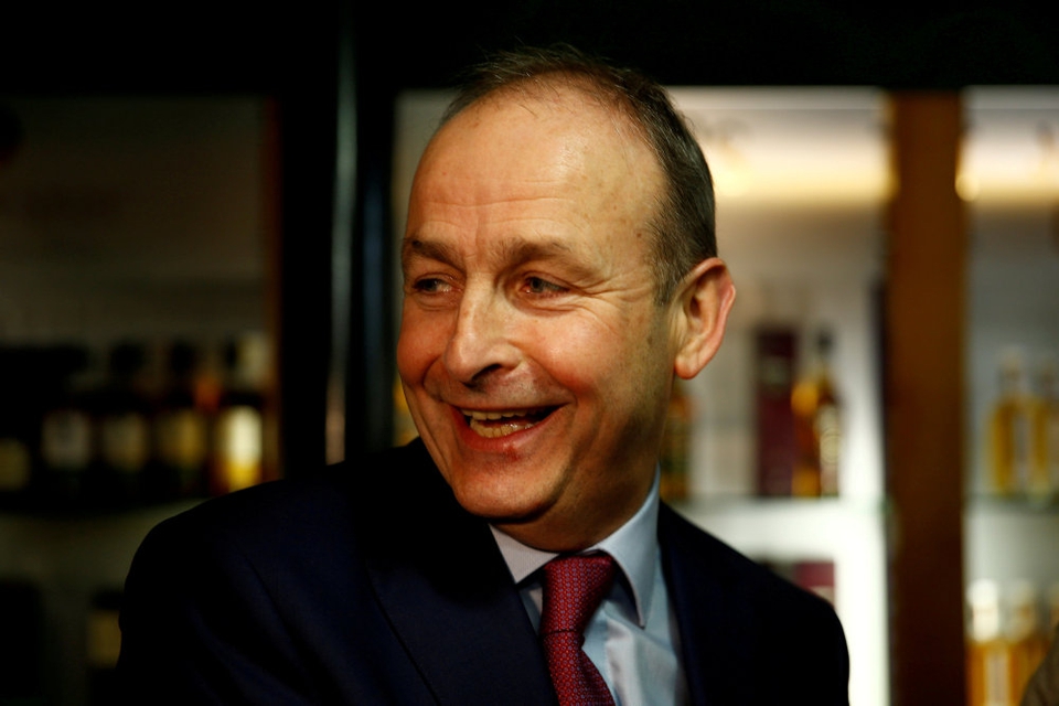 Lederen af Fianna Fáil, Micheál Martin, ventes at stille sig i spidsen for en irsk koalitionsregering. Dog skal han formentlig rotere på premierministerposten med Leo Varadkar.