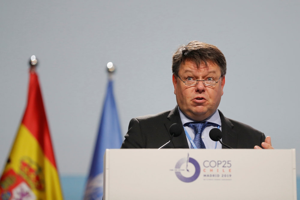 - Med den nuværende udledning af CO2 er vi på vej mod temperaturstigninger på mellem tre og fem grader celsius sidst i dette århundrede, siger chefen for FN-organet WMO, Petteri Taalas, i en erklæring. (Arkivfoto)