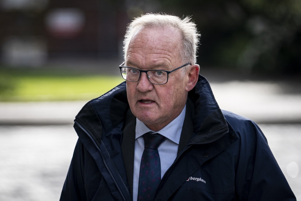 Forhenværende departementschef i Udlændinge-, Integrations- og Boligministeriet Uffe Toudal Pedersen ankommer til Instrukskommissionen i Retten på Frederiksberg.
