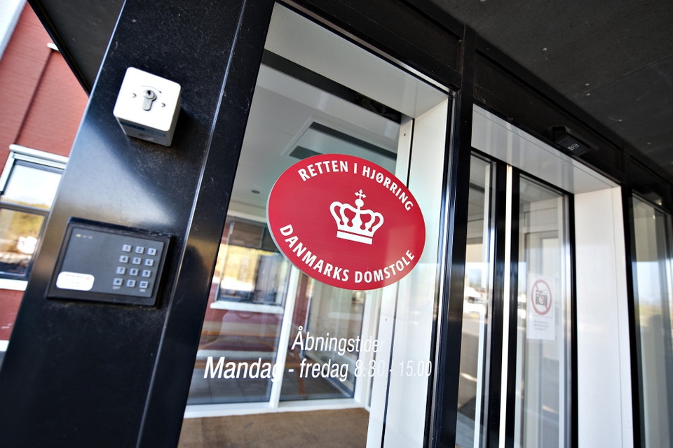 Der er tirsdag eftermiddag grundlovsforhør i Retten i Hjørring, hvor en dommer skal tage stilling til, om en 52-årig mand skal varetægtsfængsles i sagen om Eddie Karl-Johan Christensens forsvinden. (Arkivfoto)