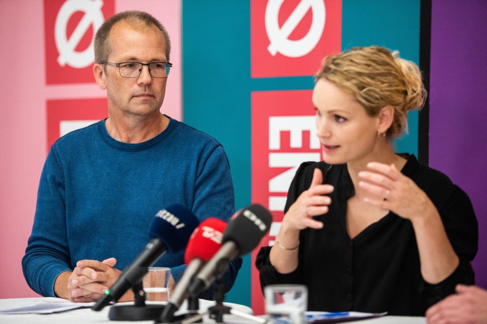 Peder Hvelplund skal fremover danne frontduo med Pernille Skipper i Enhedslisten. (Arkivfoto)