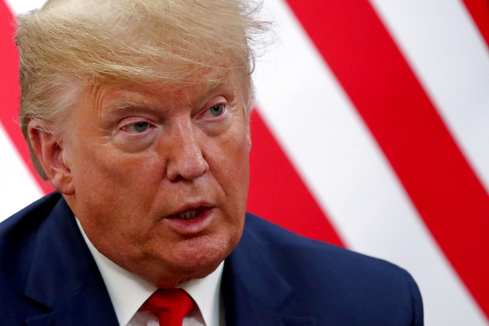 Senatet indledte tirsdag rigsretssagen mod præsident Donald Trump for magtmisbrug og hindring af Kongressen arbejde. Her tog den amerikanske præsident sejren hjem i første runde. (Foto: Denis Balibouse/Reuters/Ritzau Scanpix)