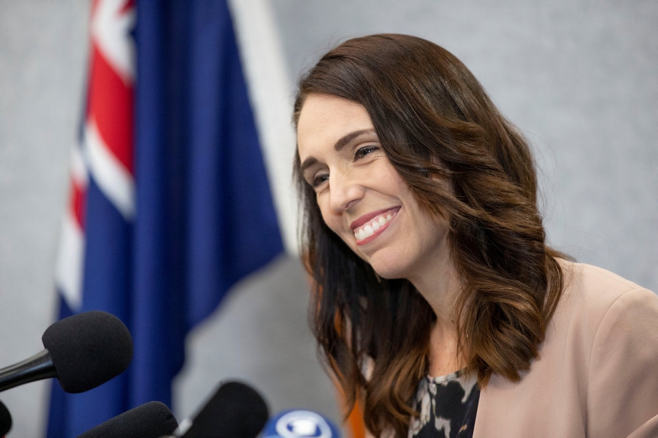 Der skal mere end et jordskælv til at få Jacinda Ardern til at miste fatningen. (Arkivfoto)