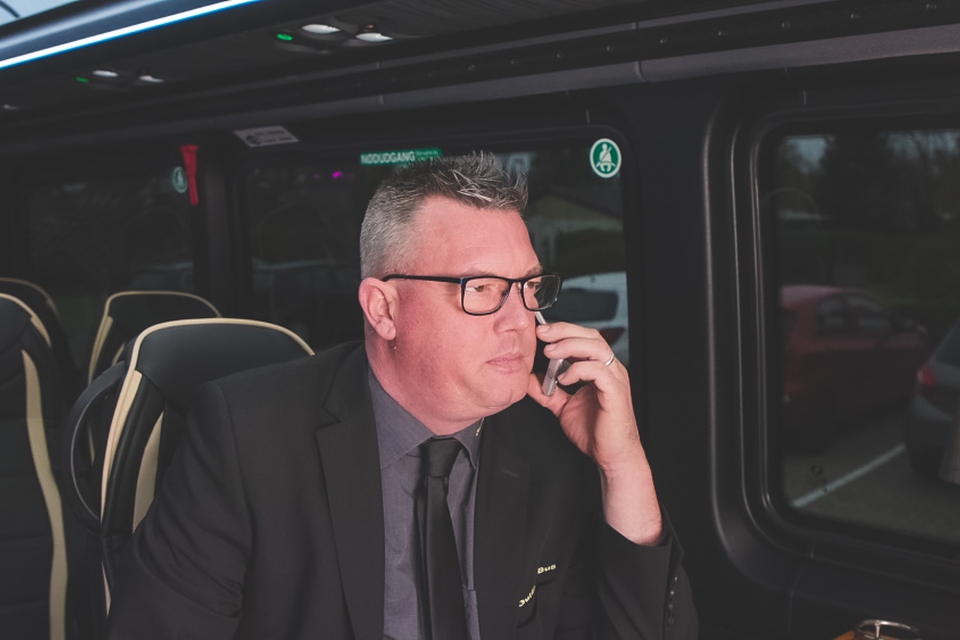 Jan Guldberg, indehaver af Guldberg Bus