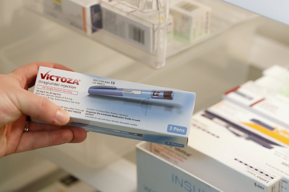 En pæn del af eksporten af varer fra Danmark består af medicin - blandt andet fra Novo Nordisk, der især arbejder med diabetesbehandling. (Arkivfoto)