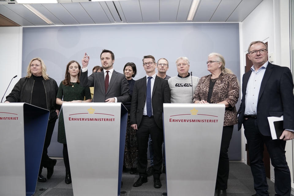 Et bredt flertal i Folketinget er blevet enige om en aftale, der skal begrænse handlen af lattergas.